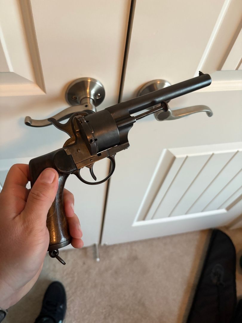 Antique Pistil // Single-action- Spanish military, Circa 1869+