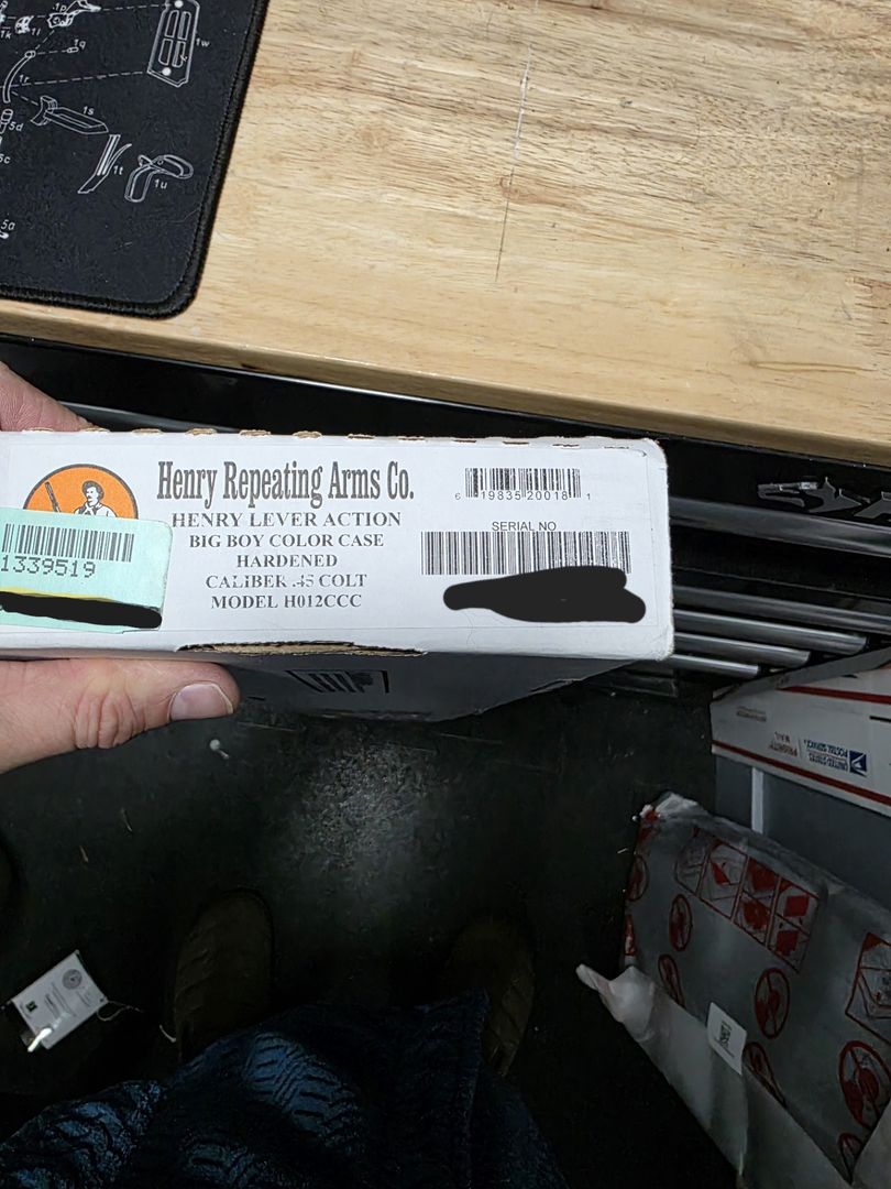 Henry Big Boy Color Case Hardened 45 LC 3