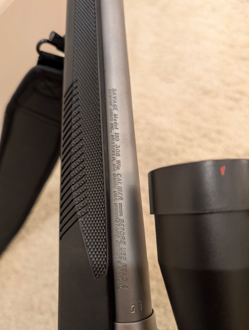Savage 110 Apex Storm XP Bolt Action, Stainless Barrel, .308 WIN, NEW 4