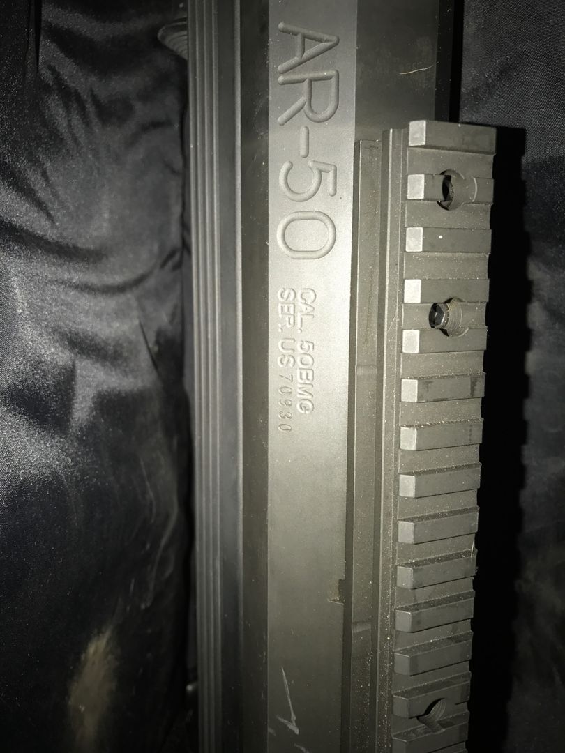 Ar50 50BMG  with ammo 2