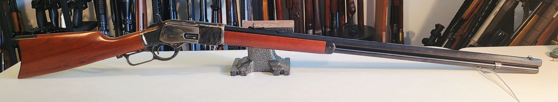 Cimarron 1873 Long Range Sporting Rifle 44WCF 3