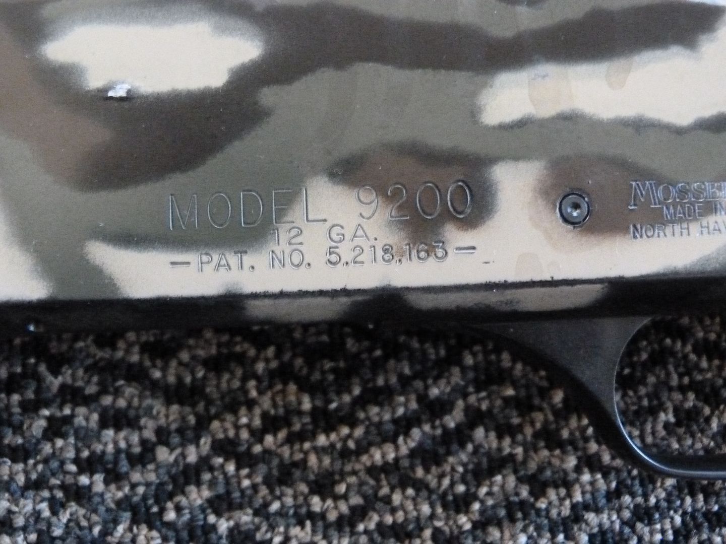 Mossberg 9200 Vent Rib Crown Camo 12 Gauge Semi Auto Shotgun 4