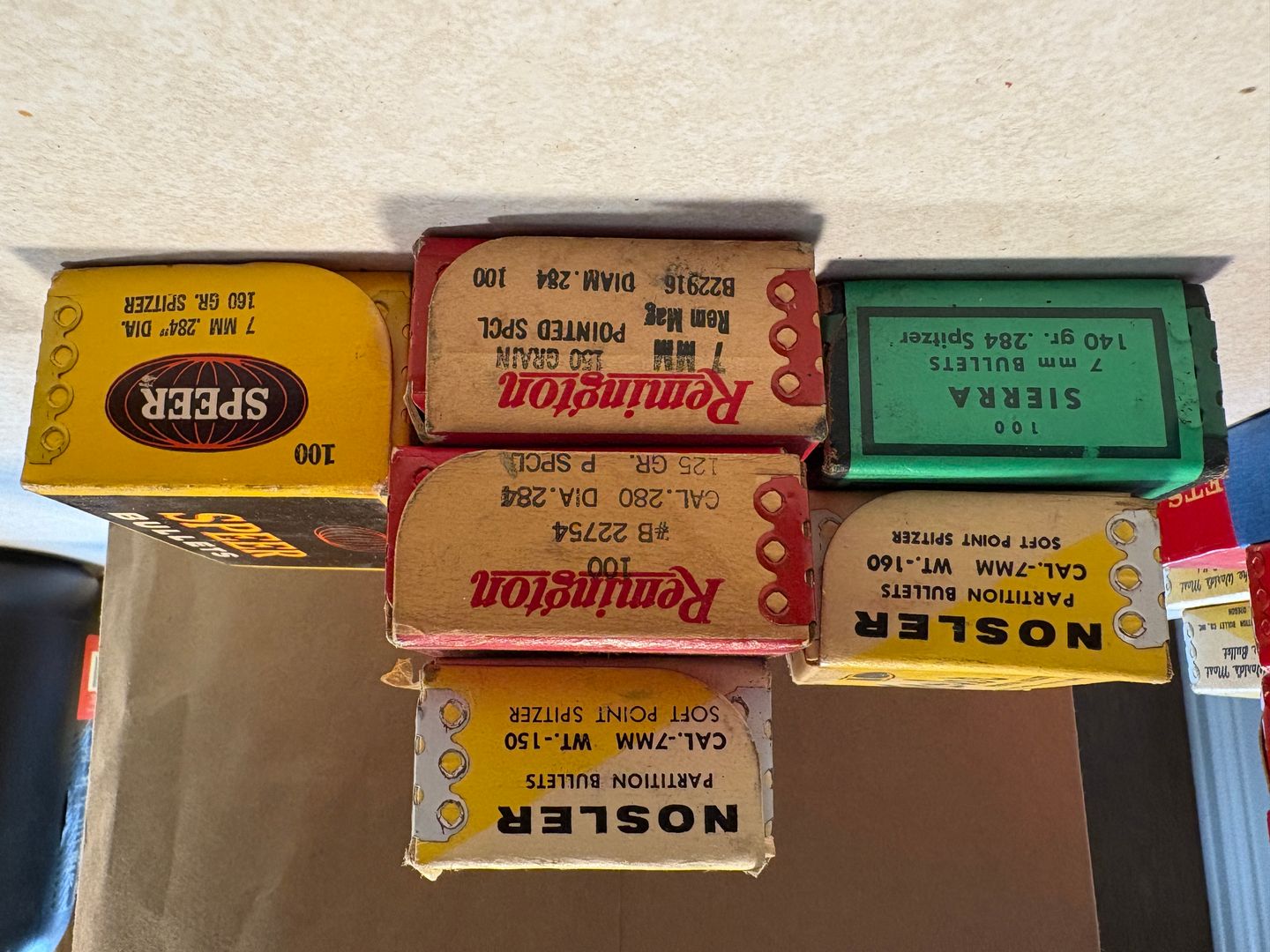 Assorted bullets - .22, 6mm/.243, 7mm, .30 cal 3