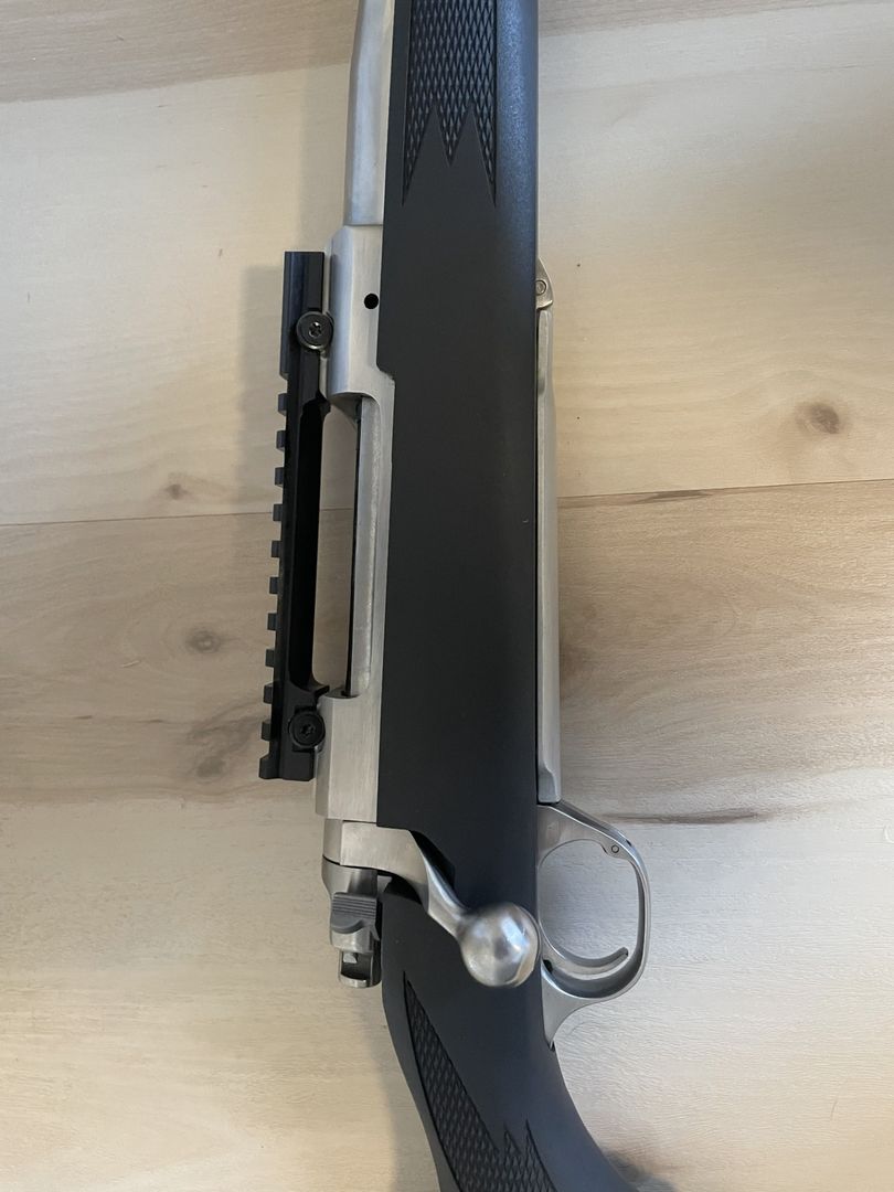 Ruger M77 Mark II 30-06 Springfield Stainless/Synthetic All-Weather W/ Weigand 20 MOA Picatinny Rail 4