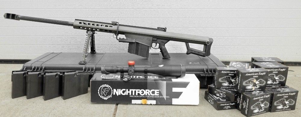 Barrett Model 82A1 50 Cal PACKAGE 3