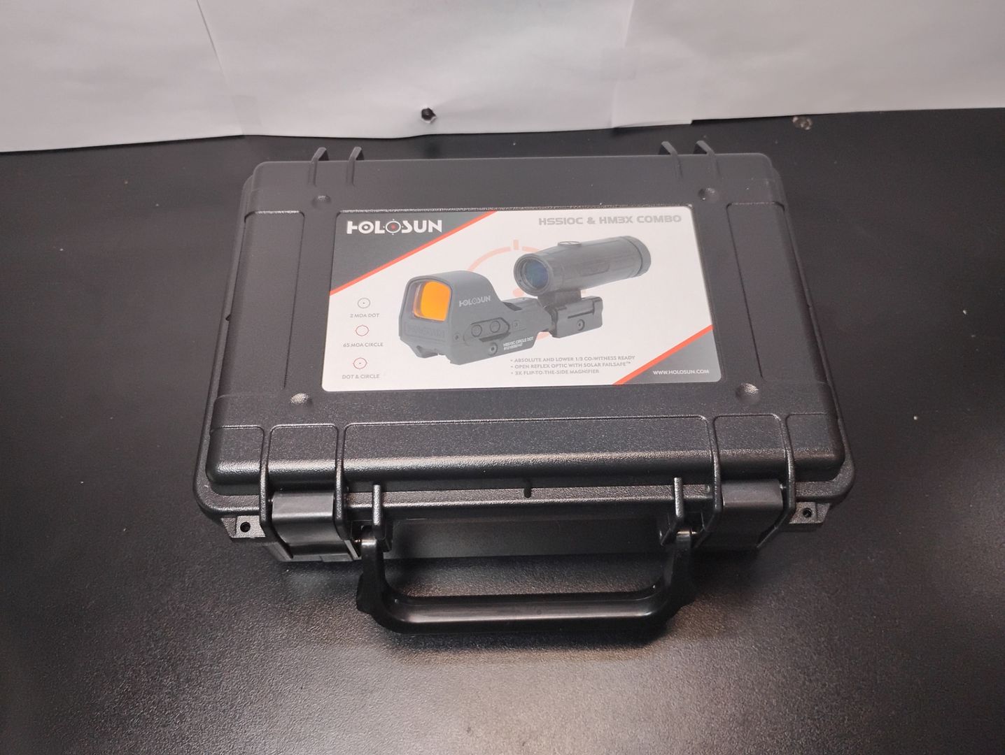 Holosun HS510C 3x Circle Dot Sight w/HM3X Magnifier Combo 3