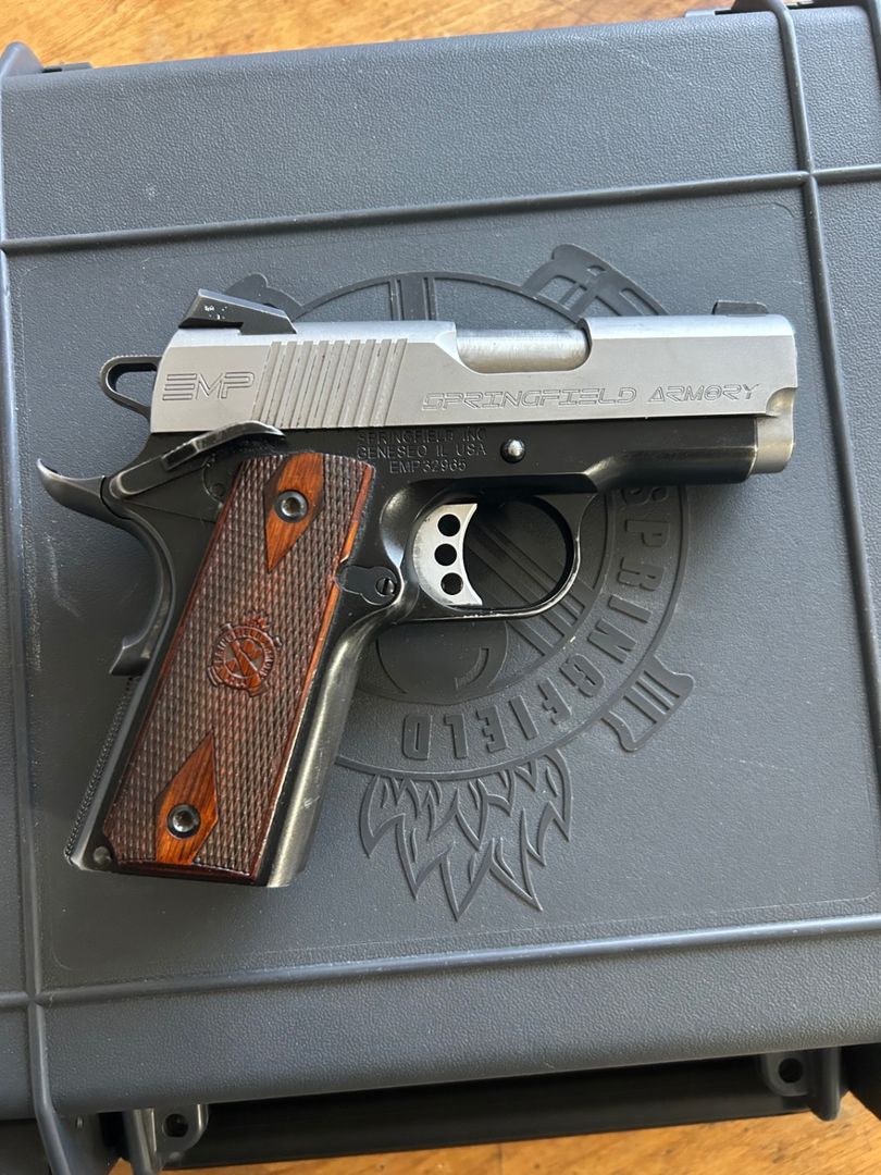 Springfield EMP 3” 1911 with extras 