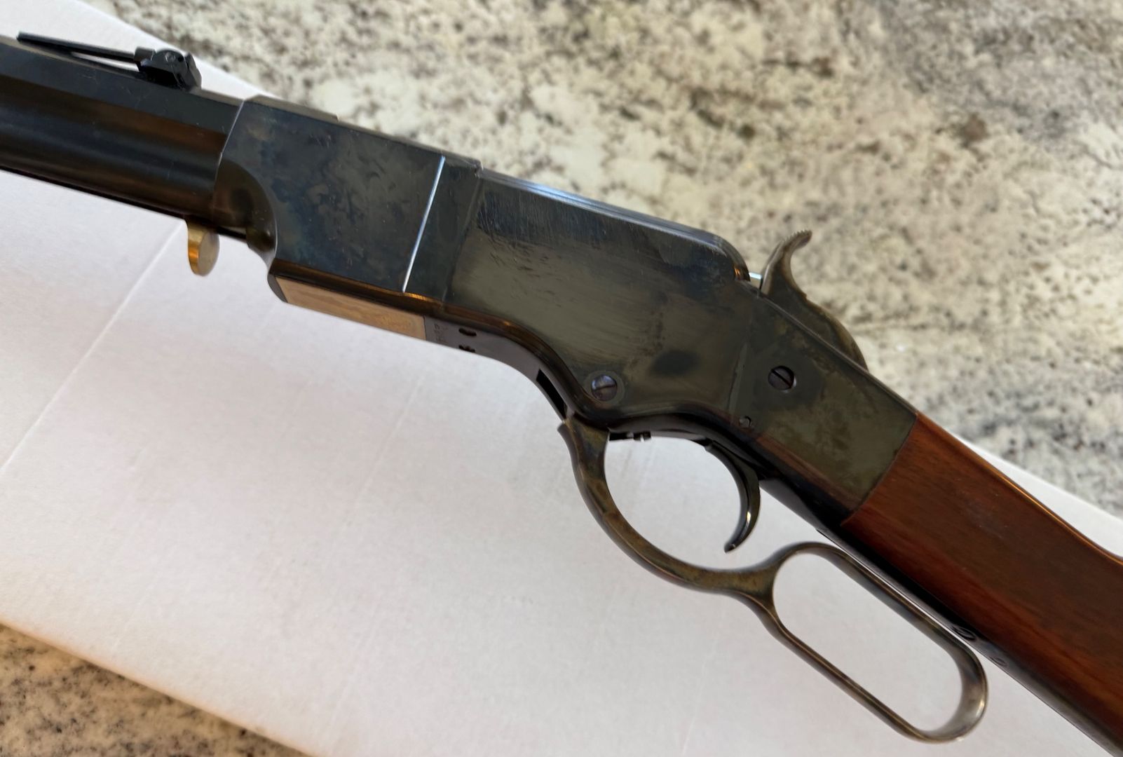 Rare Uberti 1860 Henry / Iron Frame / 45 Colt 3