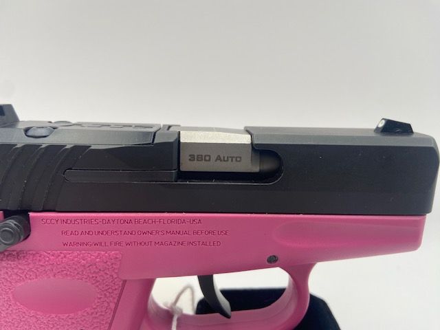 SCCY CPX-4 .380 Pink Semi-Auto Pistol / E75002669 3