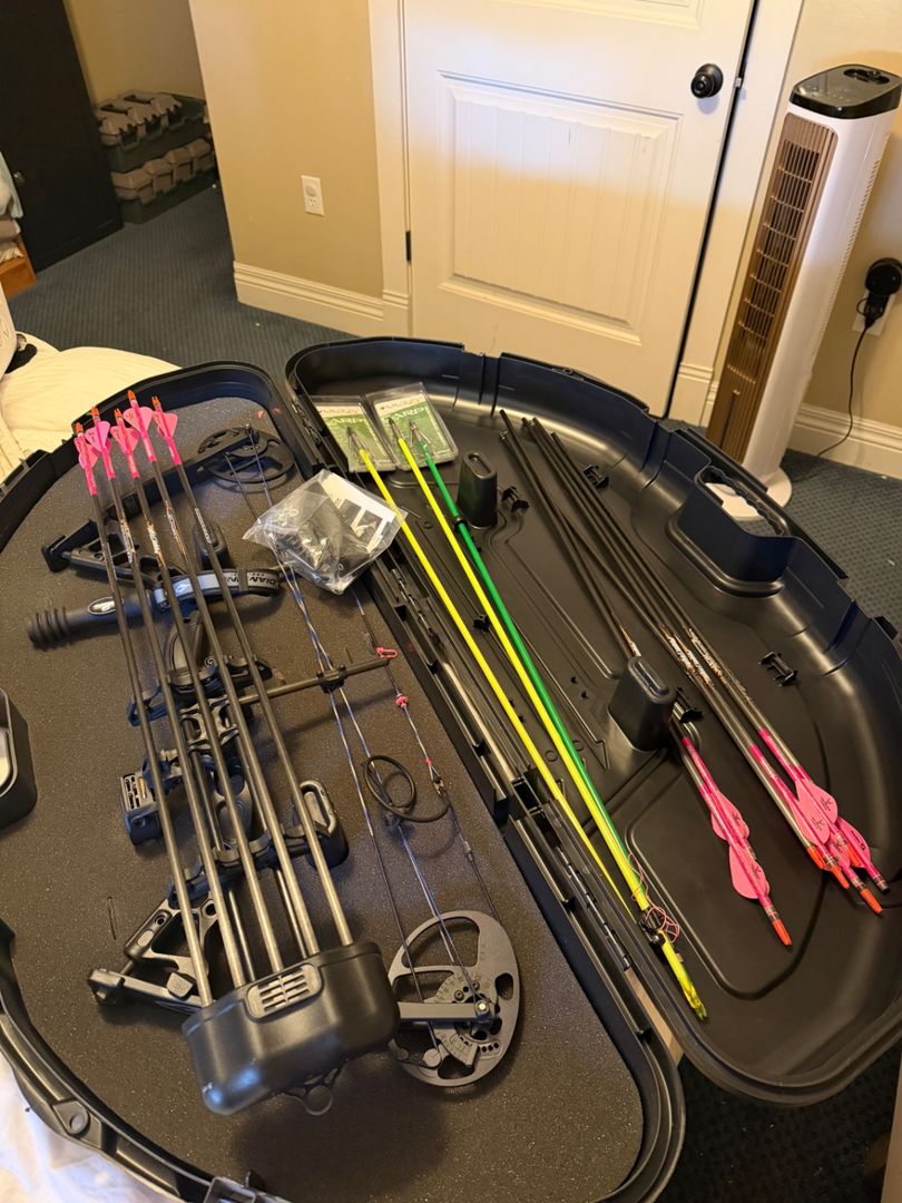 Bow fishing set up