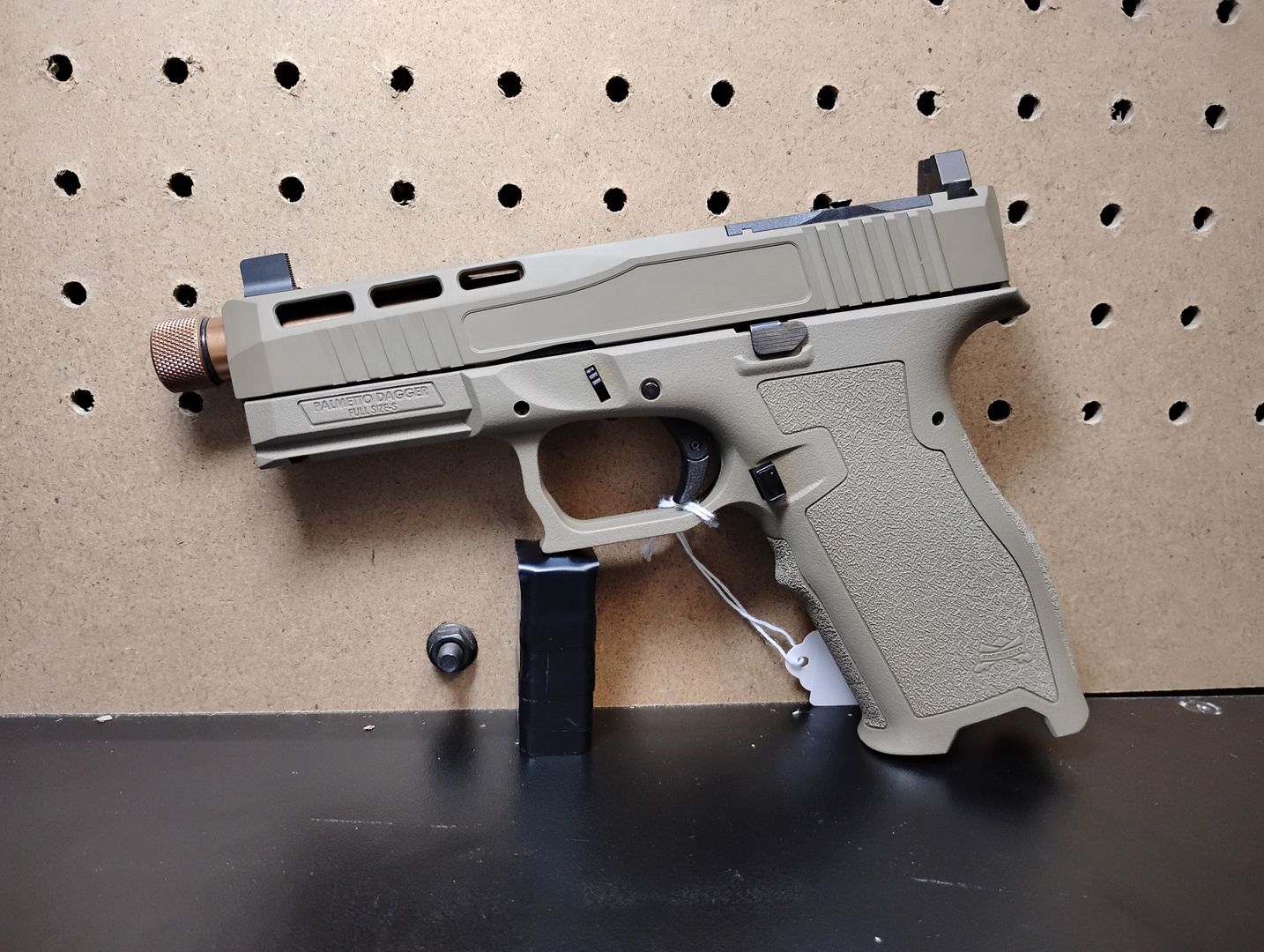 PSA Dagger Full Size - S 9mm Pistol With Threaded Copper Barrel (NEW) 2