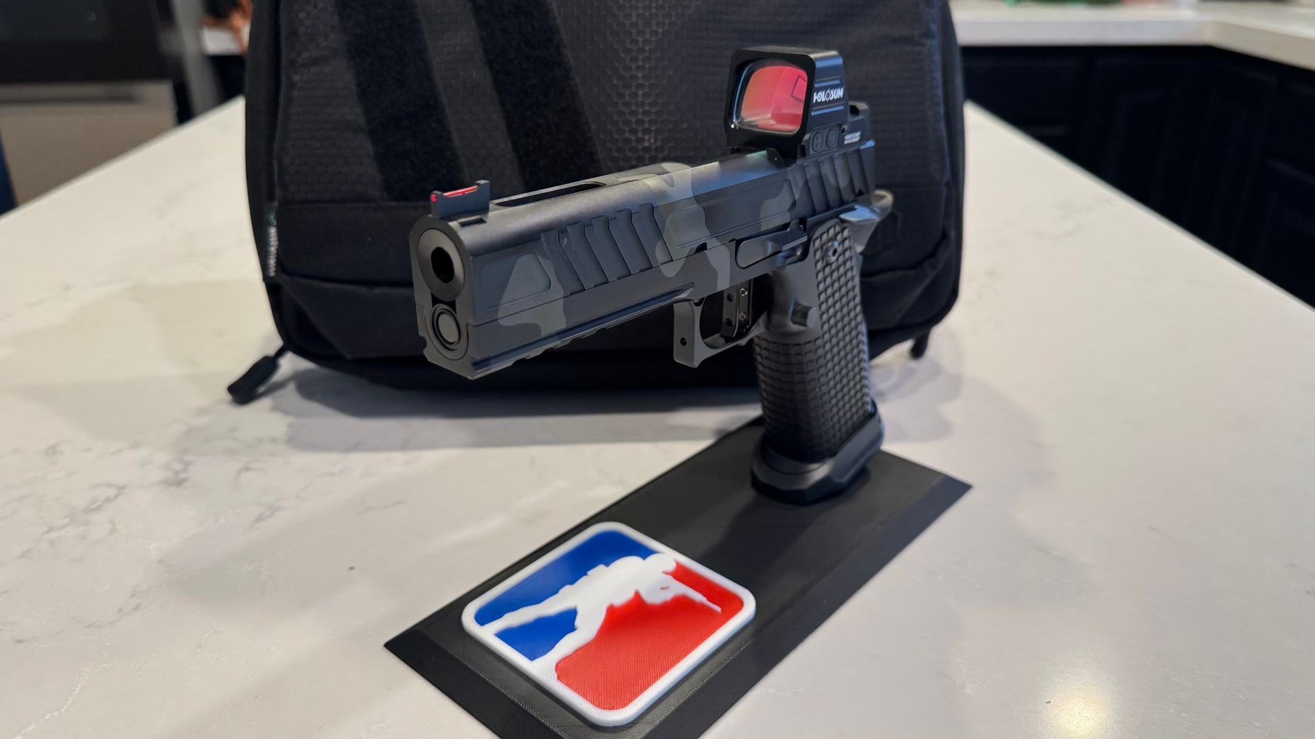 Race City Defense RC9 5" Ported Camo 2011 With Holosun 507 Competition Only 40 rounds shot 3