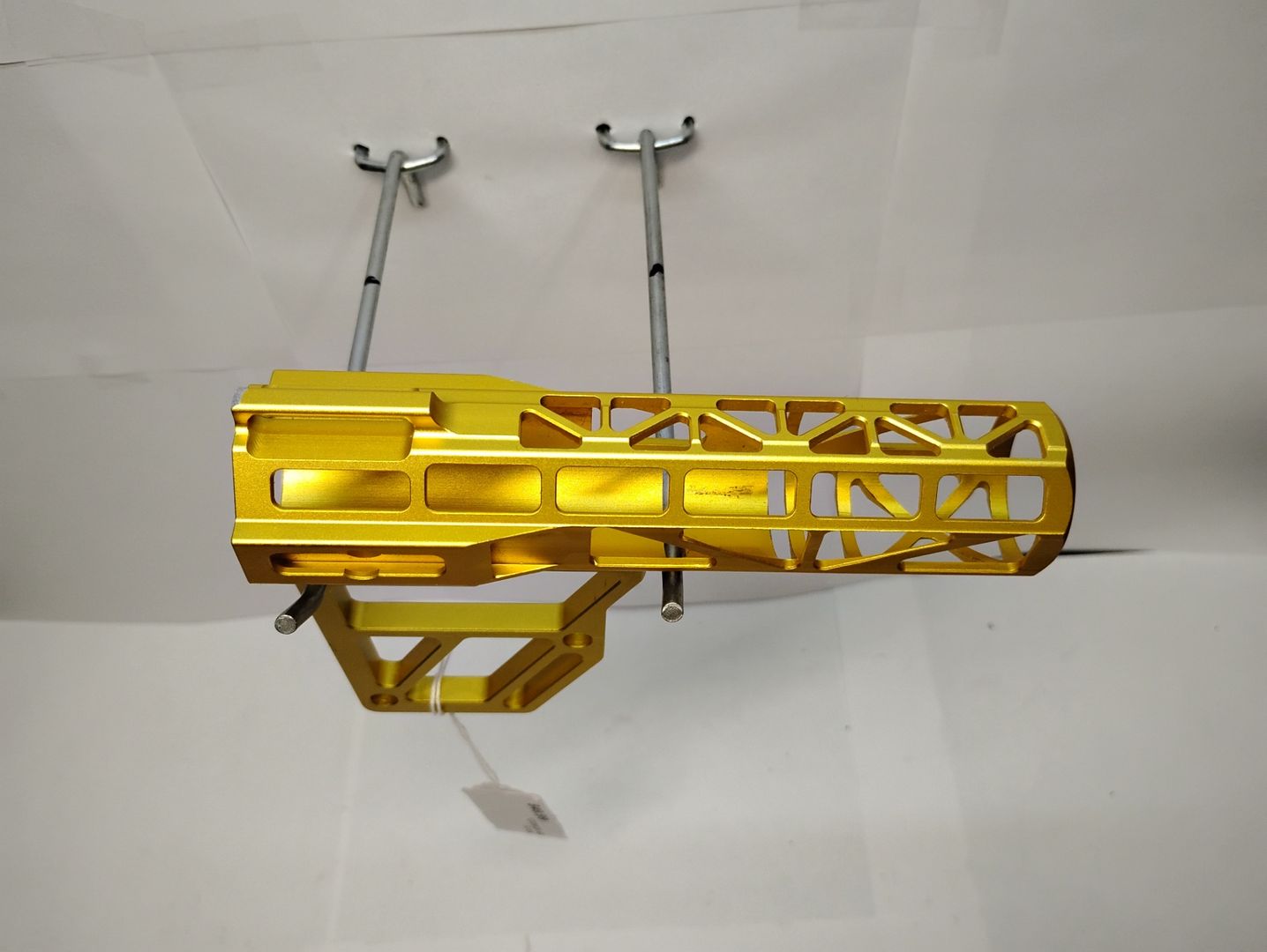 AR-15 Gold Anodized Pistol Brace 5