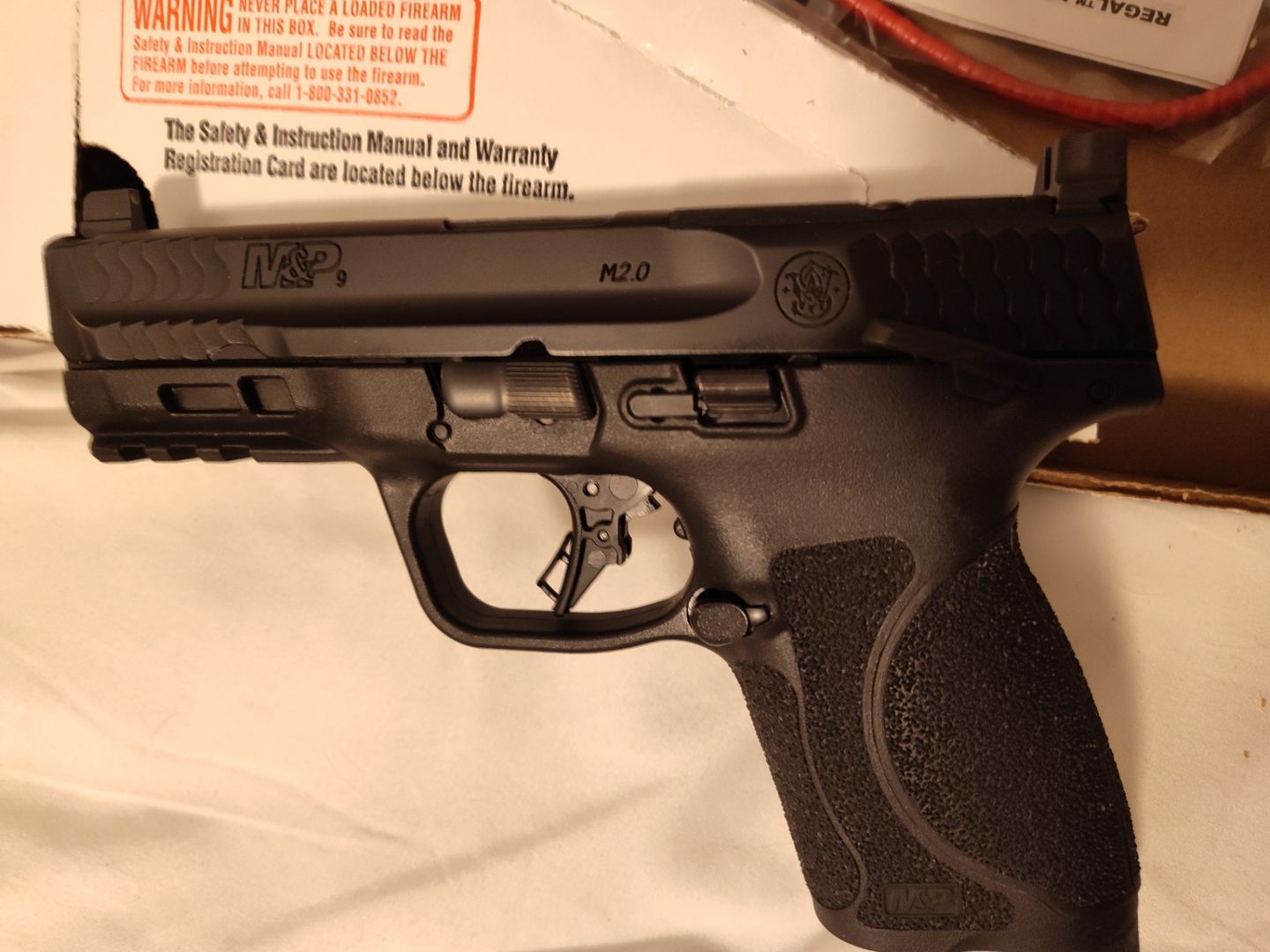 SMITH & WESSON M&P 9MM OPTIC READY