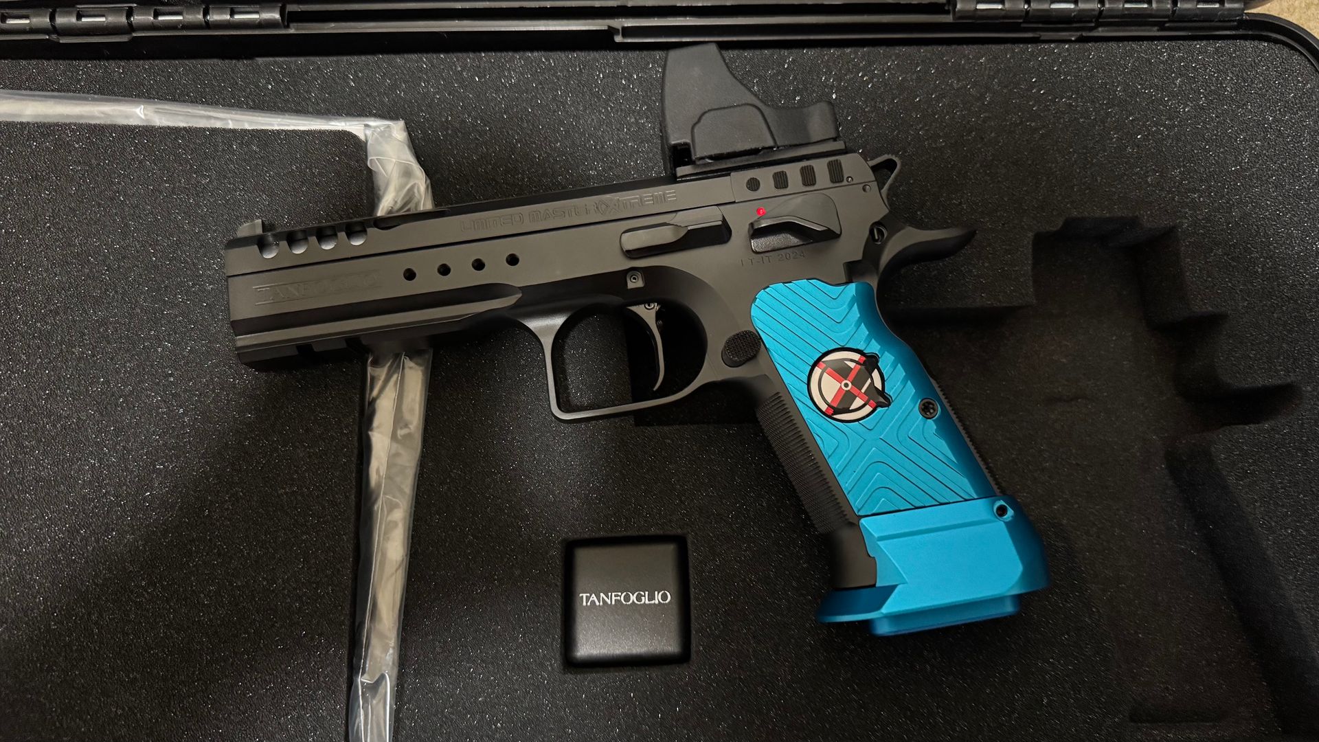 Tanfoglio Limited Master Xtreme 9MM Competiton Gun with Vortex COMP DOT 3