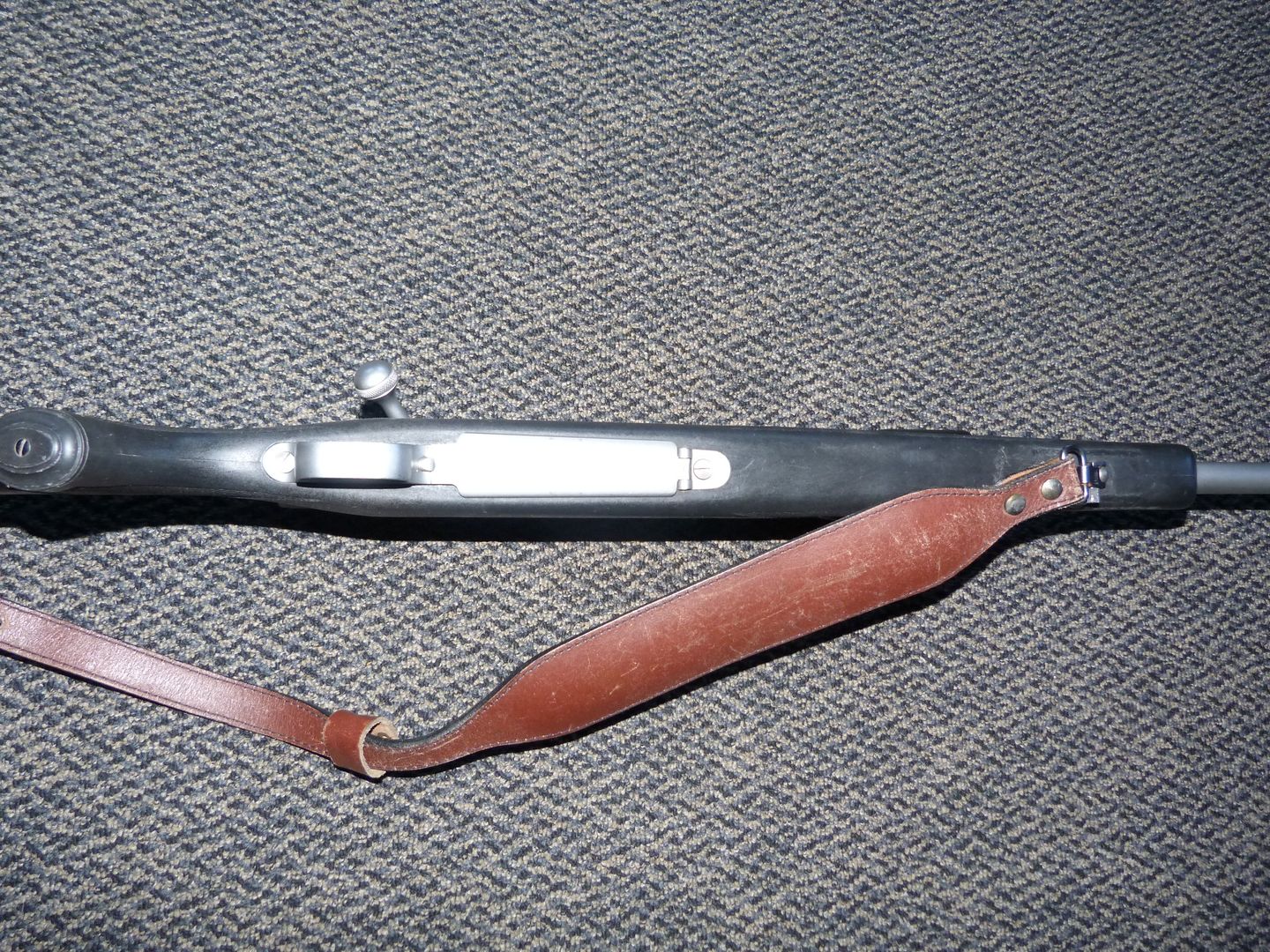 Winchester Model 70 Stainless 338 Win Mag with a Bushnell Elite 3000 Scope 3