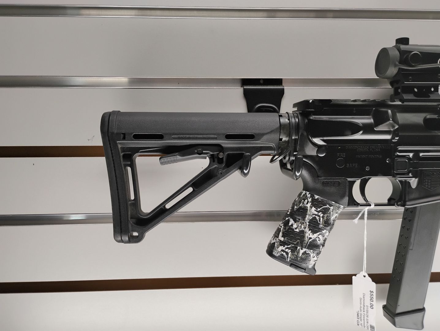 Diamondback DB9R 9mm Semi-Auto Rifle 3