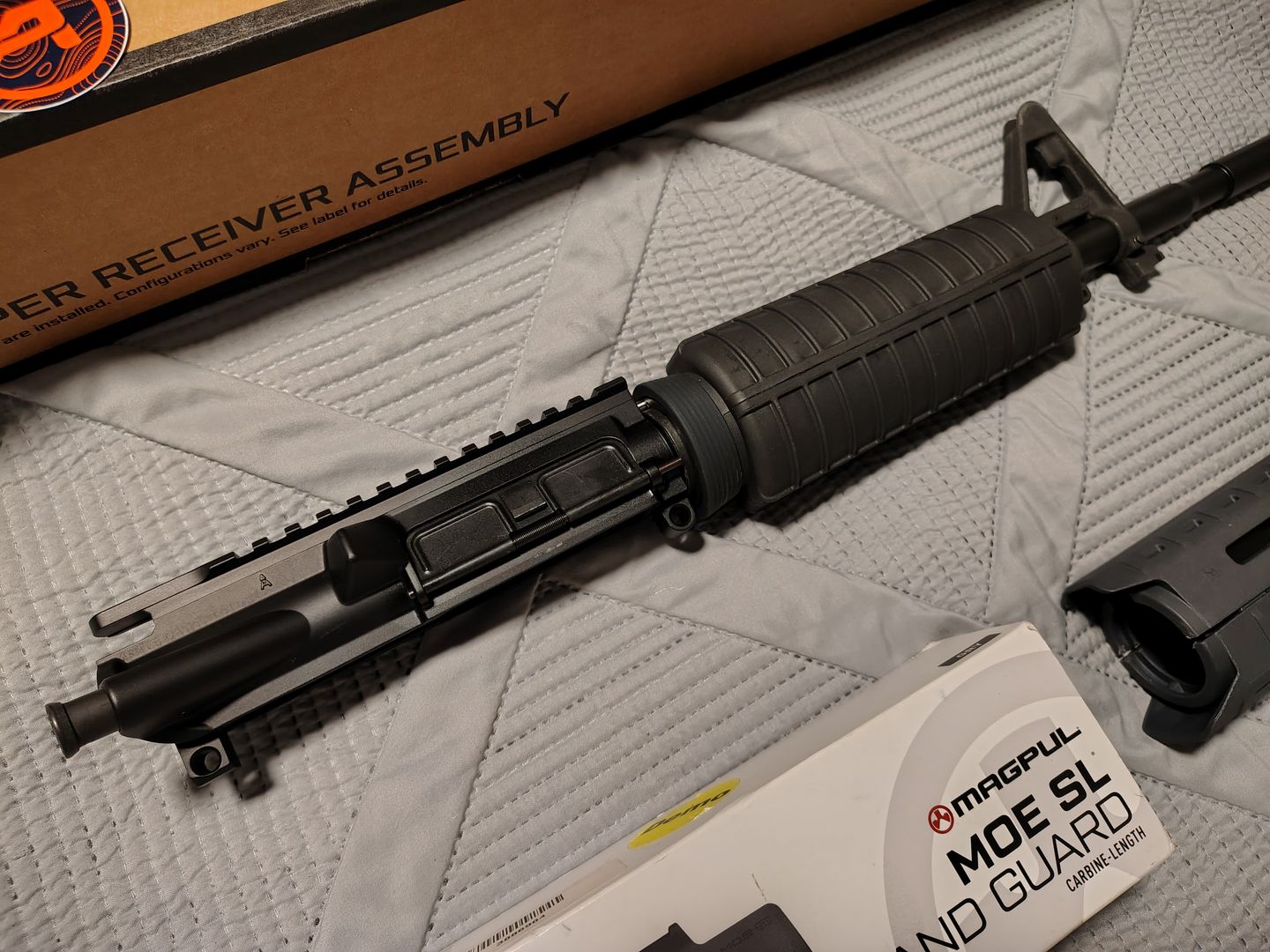 Aero Precision 16" 5.56 Pinned Carbine Barrel w/ M4 Handguard and Magpul Handguard 3