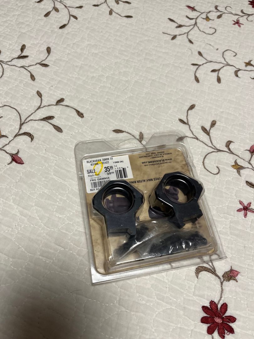 30 mm scope mounting rings  2