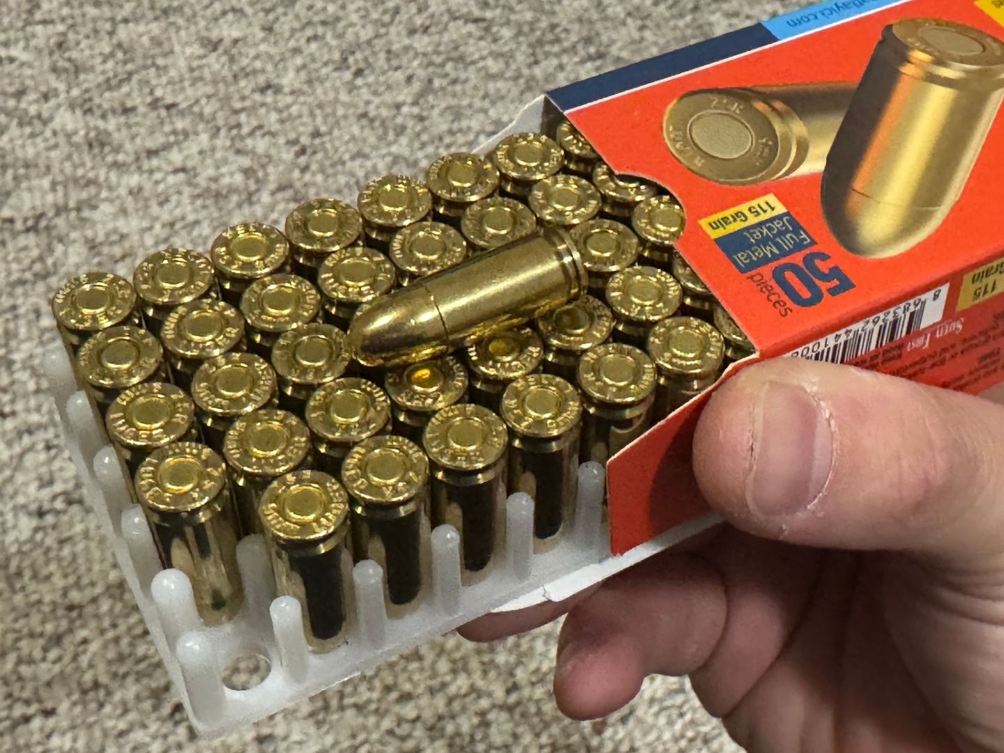 Selling 1000 rounds of 9mm brass ammunition.  2