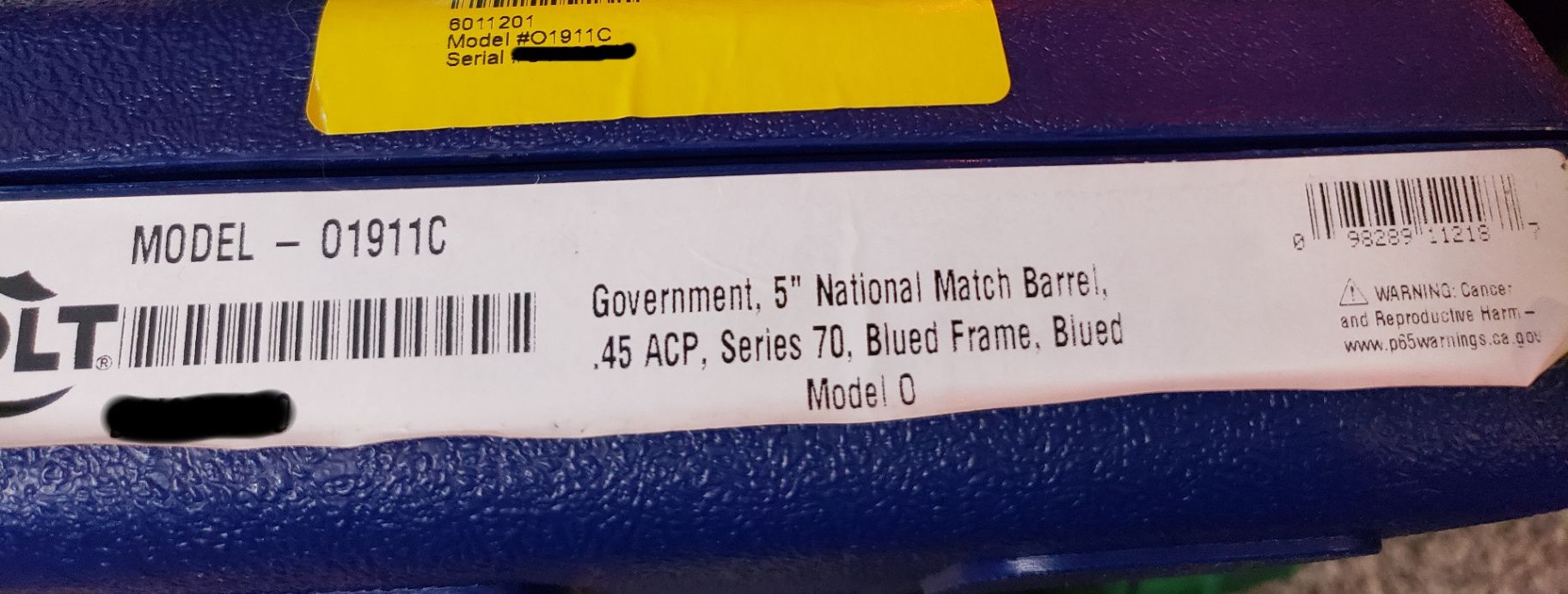 Colt Series 70 1911 National Match Barrel (Factory) 2