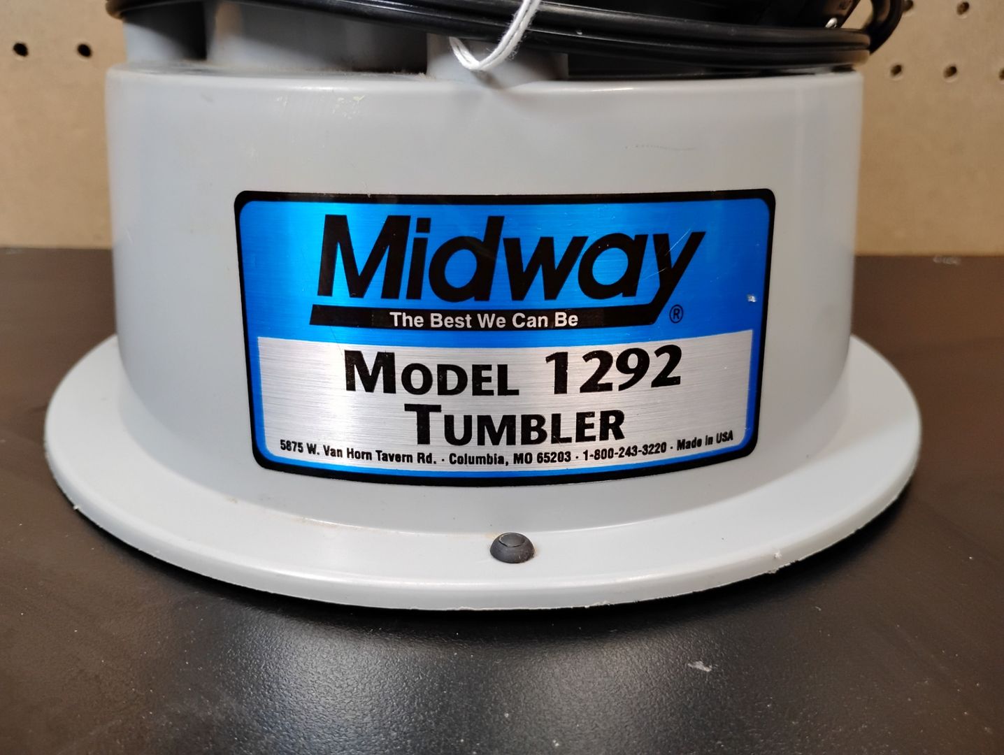 Midway Model 1292 Reloading Vibratory Brass Case Tumbler 2