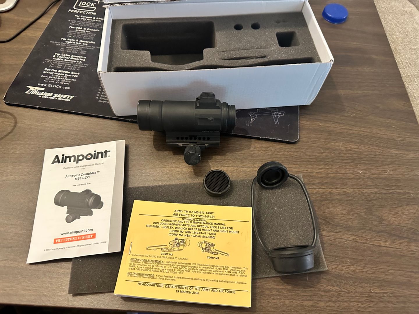 Aimpoint M68 CCO comp M4s