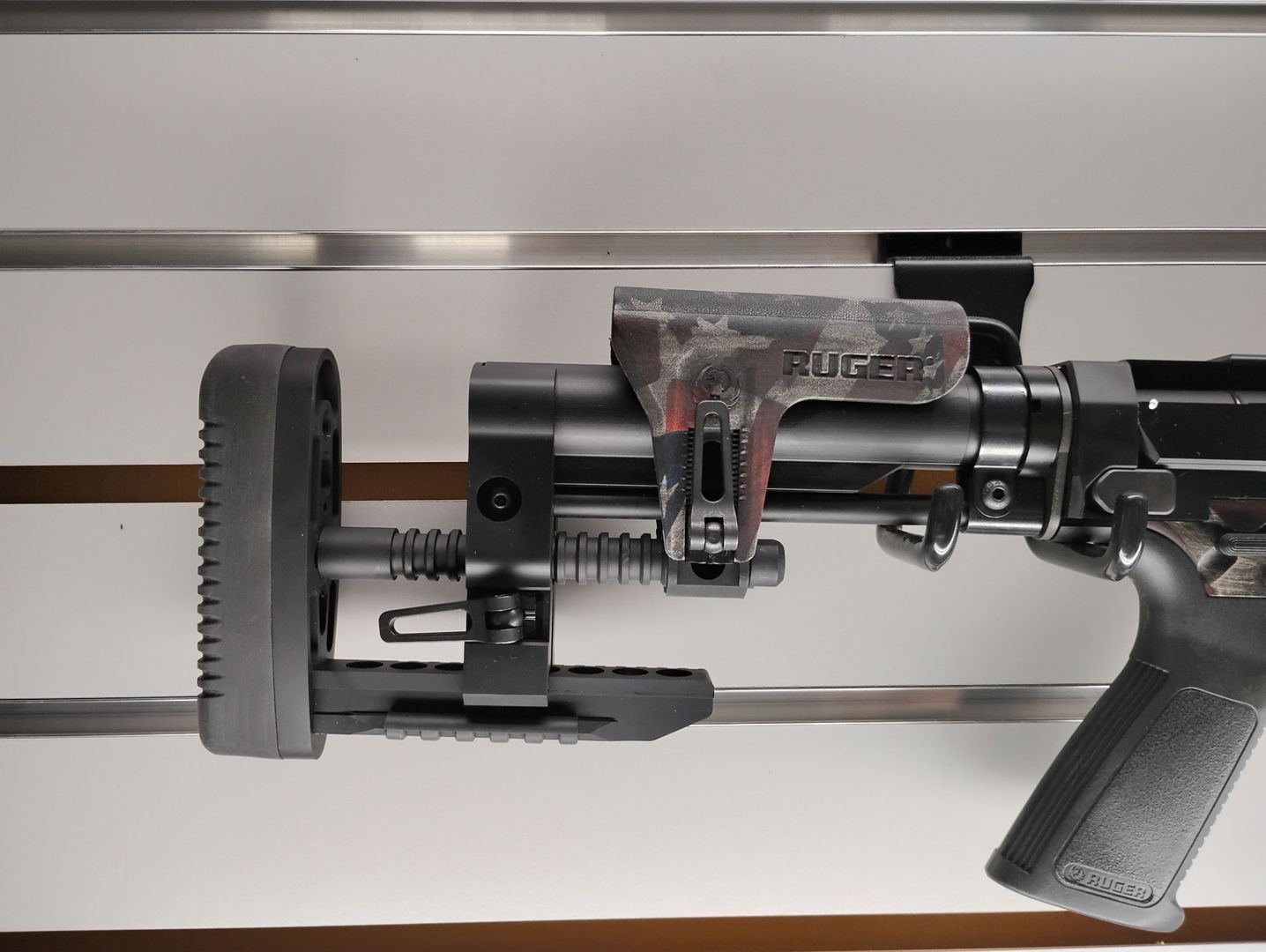 Ruger Precision Rifle Bolt-Action w/ Battle Worn American Flag 24″ 6.5 Creedmoor 3