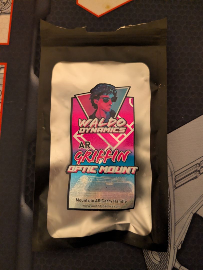 Waldo Dynamics Griffin low profile carry handle mount 