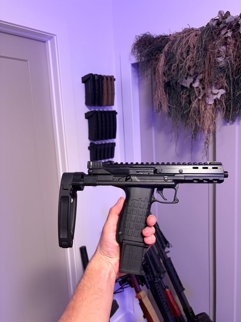 Keltec CP33 with Farrowtech CF Brace  3