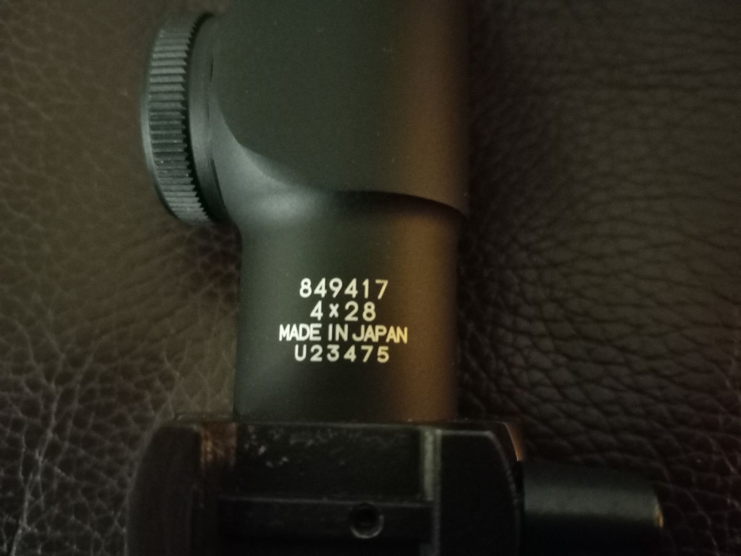 Weaver IER 4x28 Scout scope 2