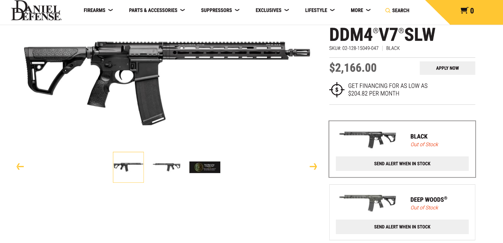 Daniel Defense 14.5" P&W DDM4 V7 SLW 5