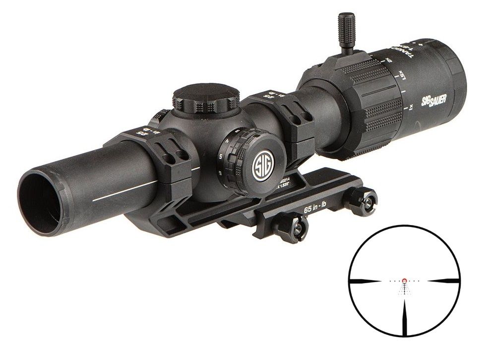 SIG SAUER Tango MSR 1–6x24 LPVO – Illuminated MSR-BDC6 Reticle