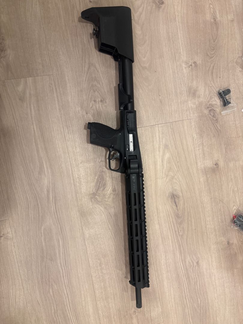 S&W M&P FPC folding pistol carbine 9mm rifle 