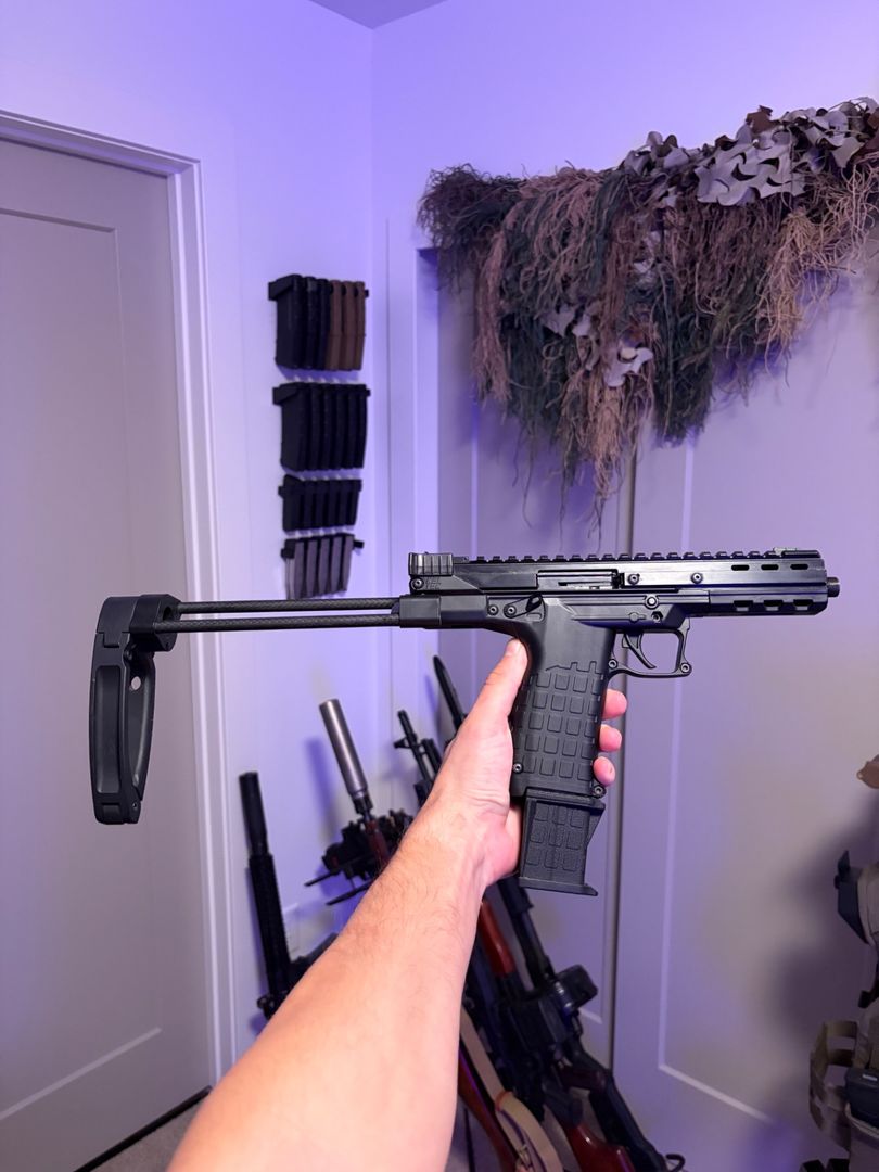 Keltec CP33 with Farrowtech CF Brace  2