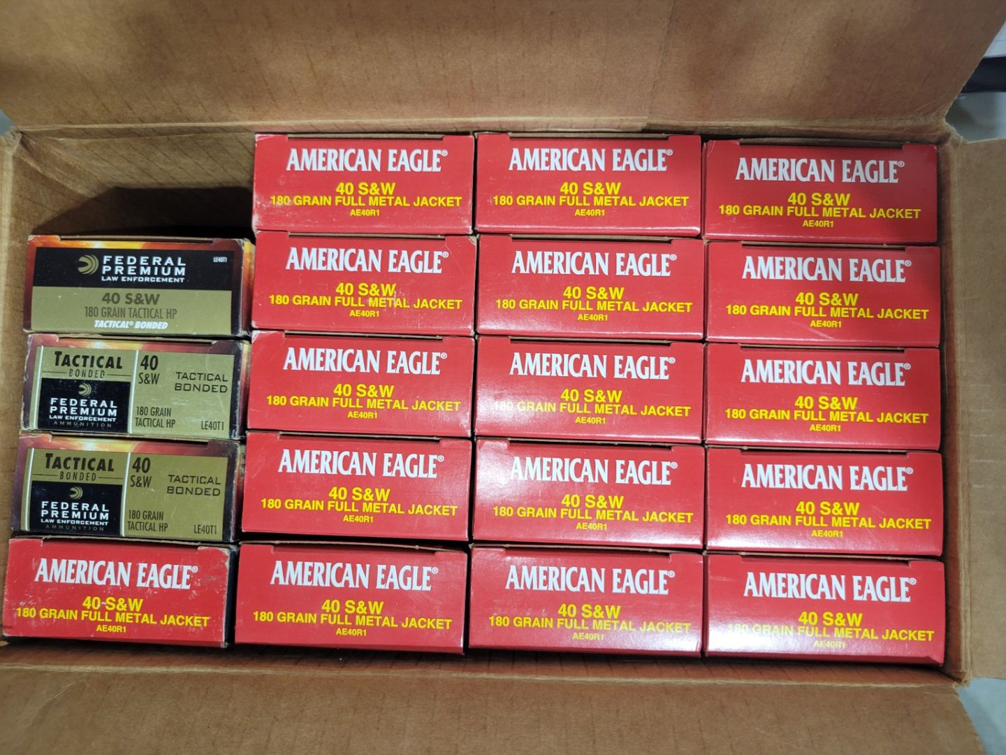 .40 S&W - PRICE REDUCED - American Eagle, Federal Premium & Cor Bon