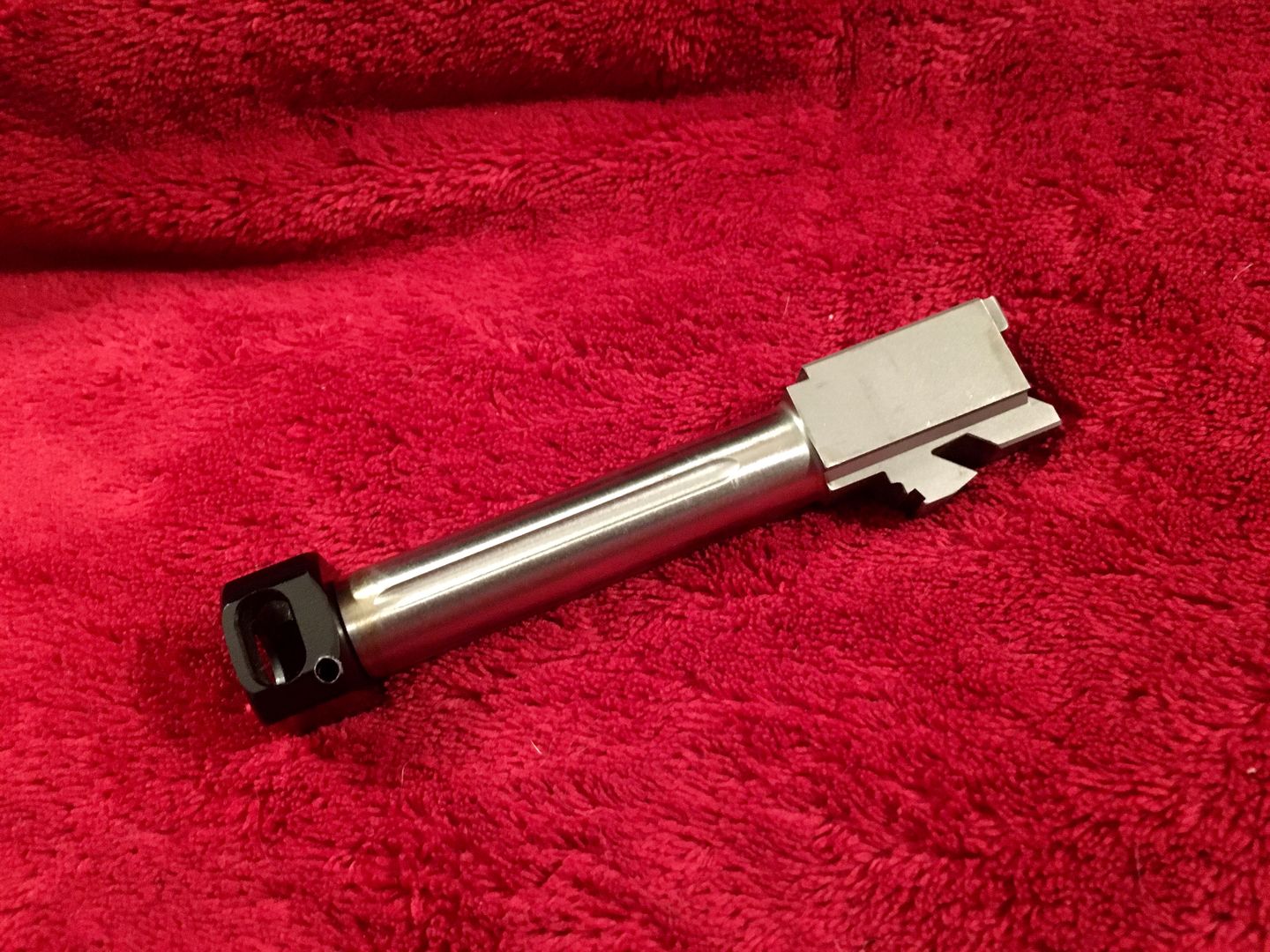 Glock 19 Mayhem Syndicate Barrel Comp Assembly ( Fluted )  5