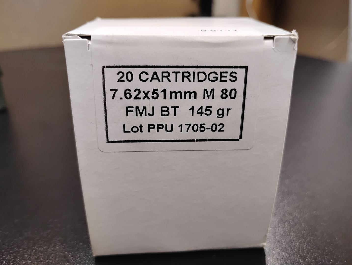 ***SOLD*** 7.62x51 M80 FMJ 145GR Riffle Ammo (500rds) 2