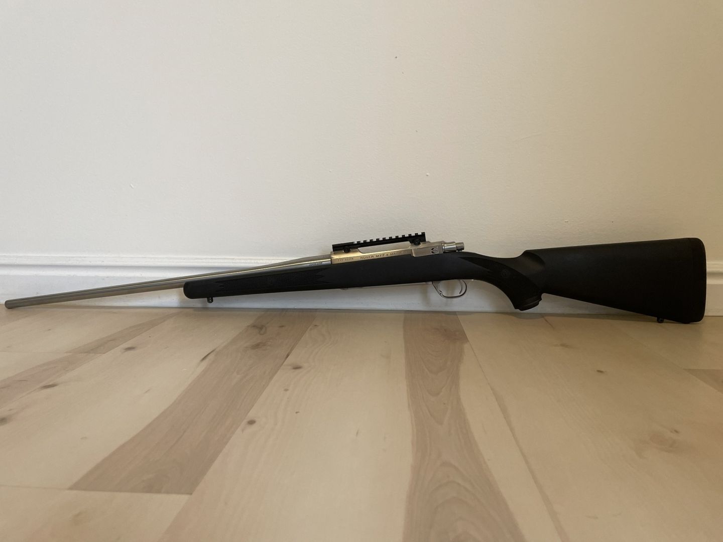 Ruger M77 Mark II 30-06 Springfield Stainless/Synthetic All-Weather W/ Weigand 20 MOA Picatinny Rail