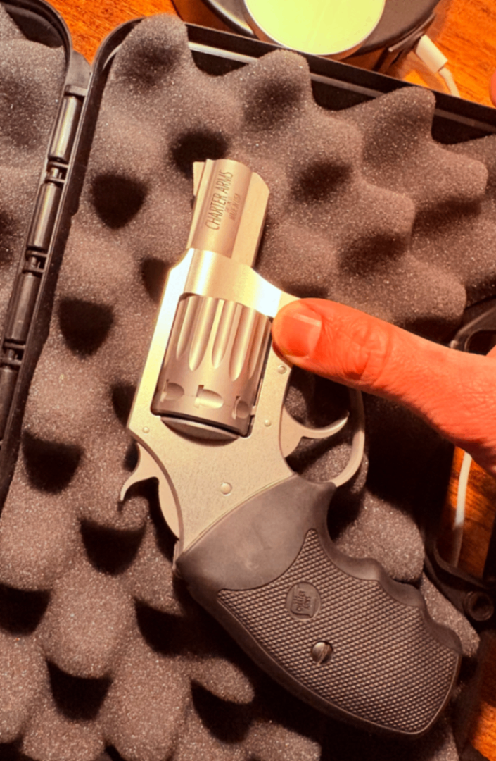 Charter Arms Pathfinder 22 Mag 2in Stainless Revolver - 8 Rounds 2