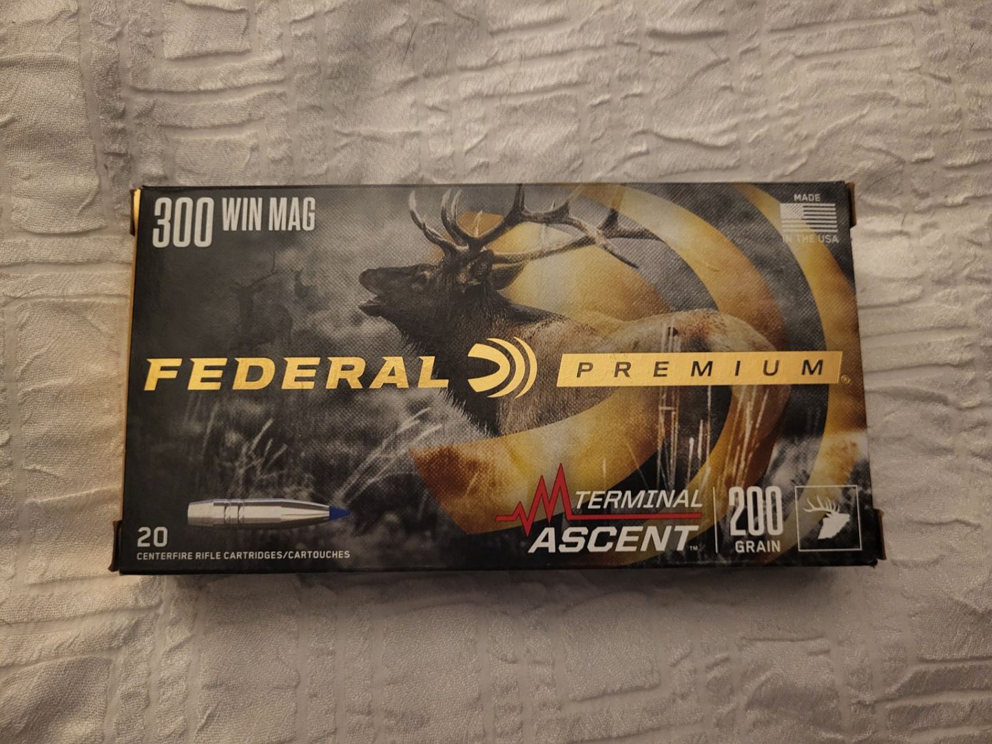 300 win mag Federal Premium Terminal Ascent 