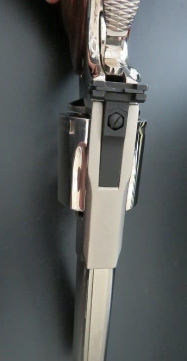 COLT PYTHON, NICKEL, 4 INCH, STUNNING, 1979?