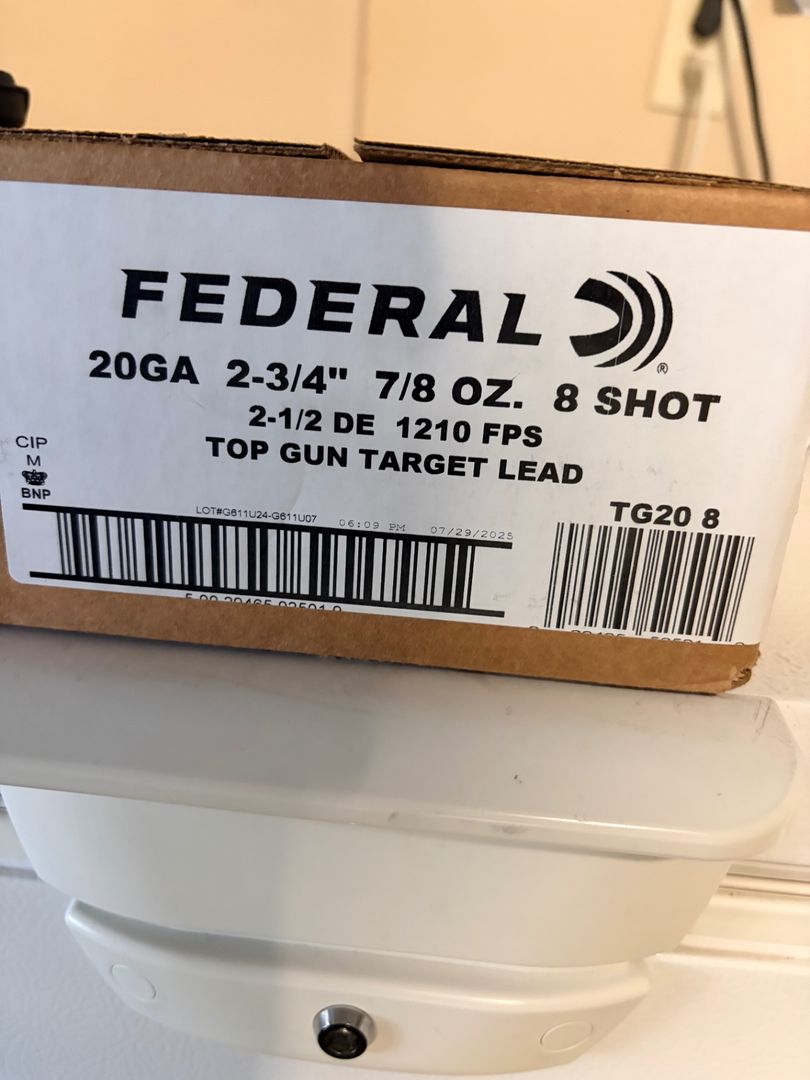 Bulk 20 ga target ammo