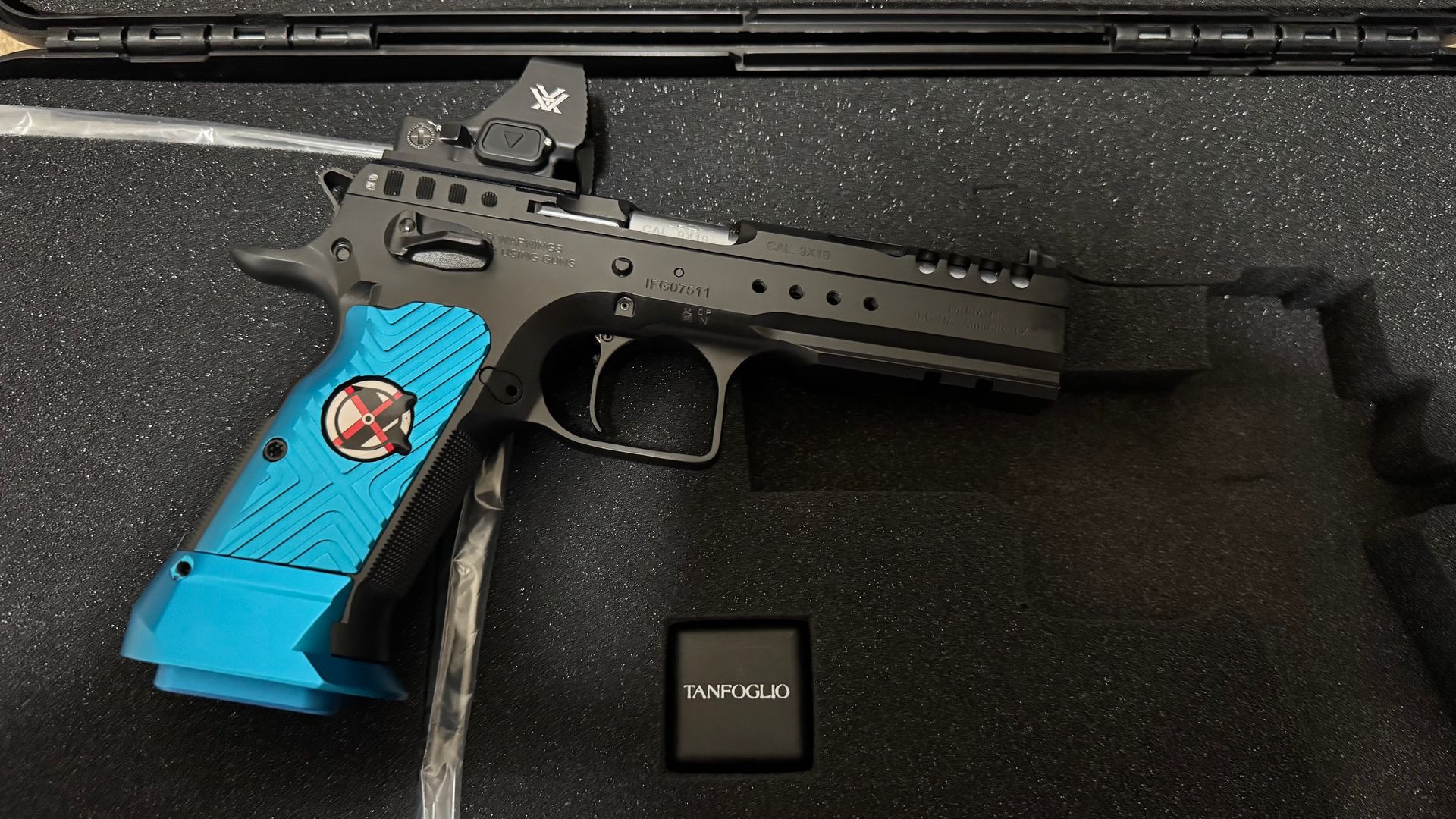 Tanfoglio Limited Master Xtreme 9MM Competiton Gun with Vortex COMP DOT