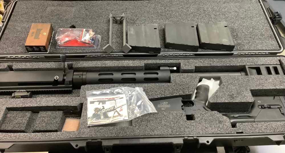 Bushmaster BA 50 with original box and three mags 3