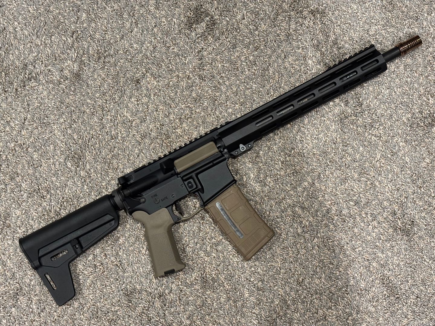 AR Pistol :: 5.56 13.9" Barrel 1:7