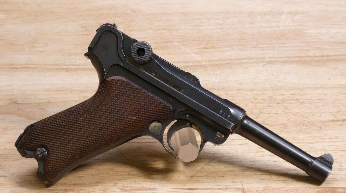 Erfurt Imperial Military Luger - 9mm - WWI- 1914 - Matching! - Holster 2