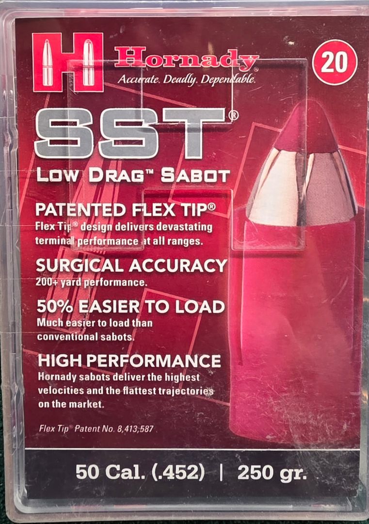 Hornady SST .50 Cal
