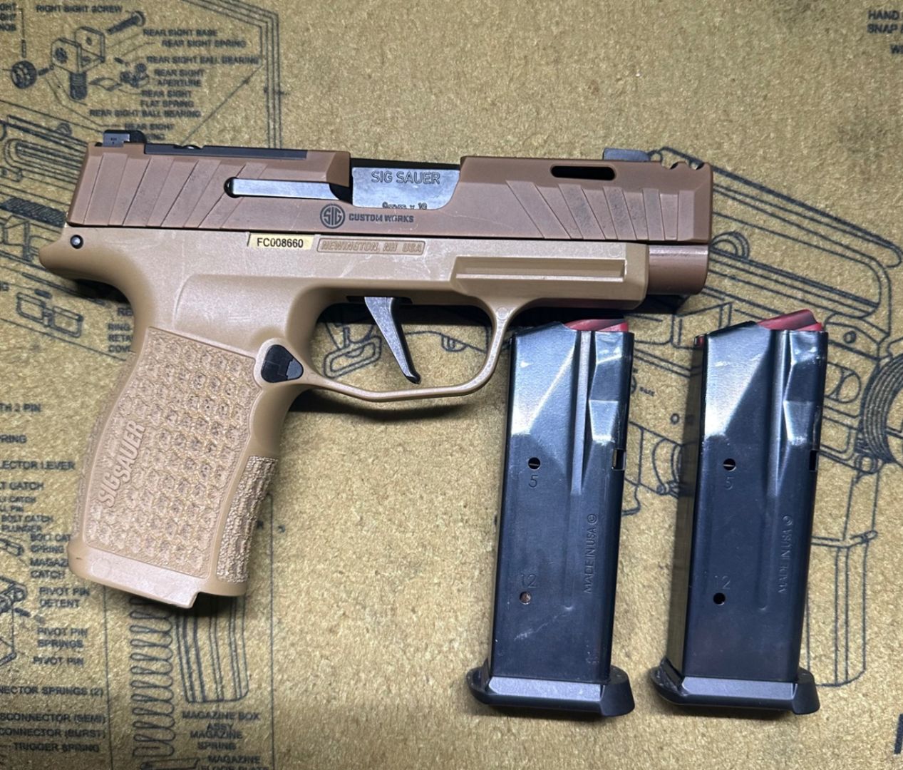 Sig P365XL Spectre Comp with Holster 2