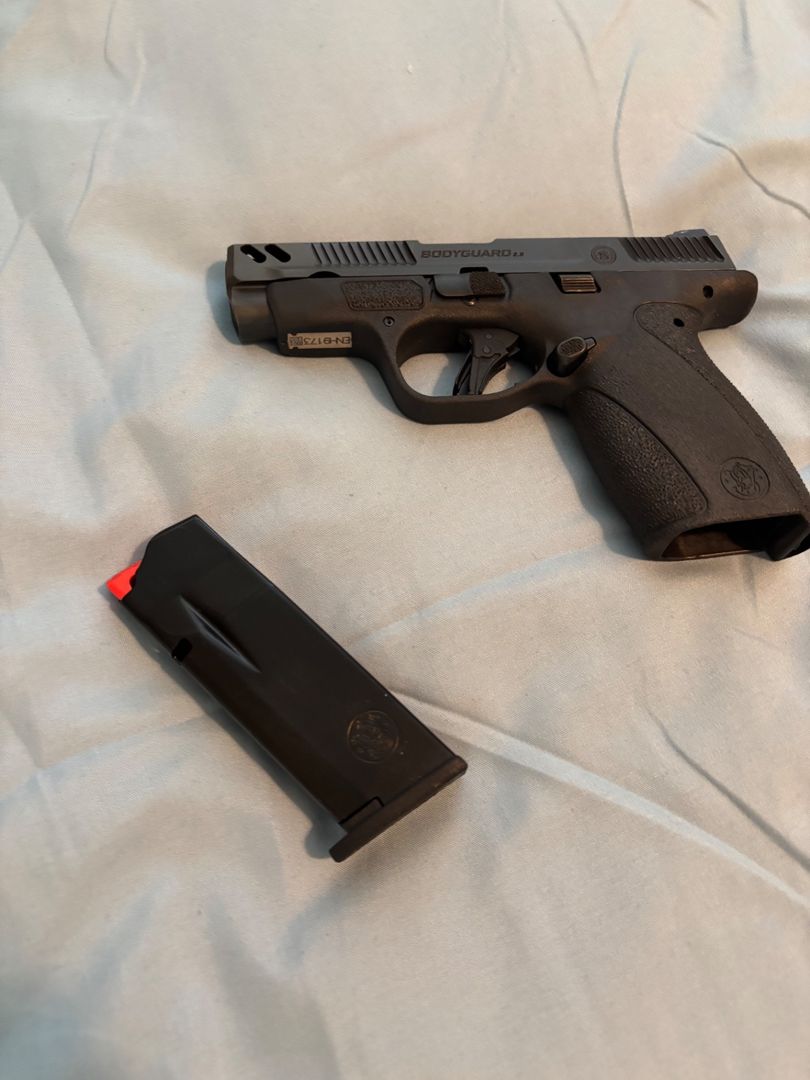 Smith and Wesson Bodyguard 2.0 with ported barrel